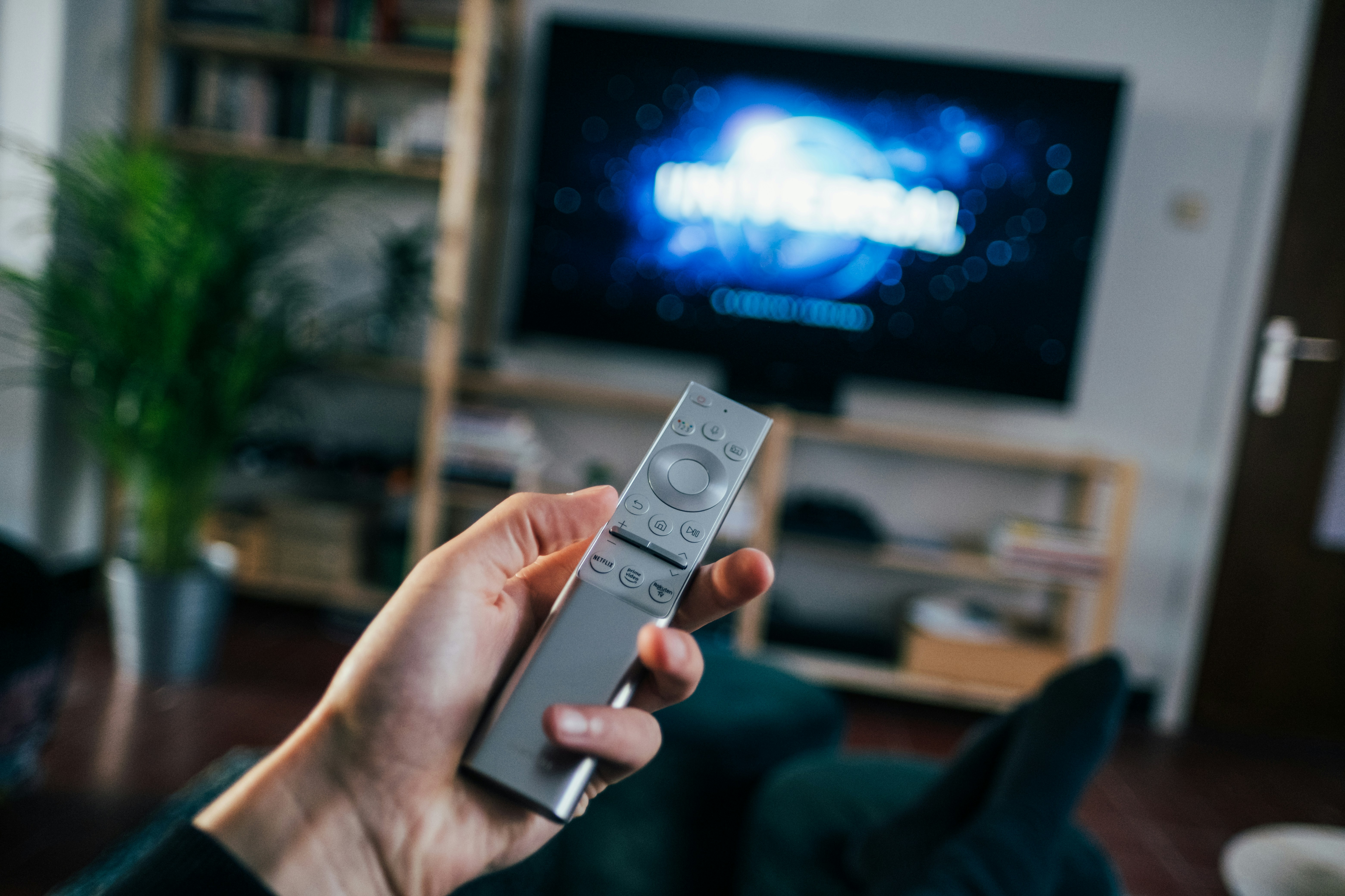 Remote control for streaming TV